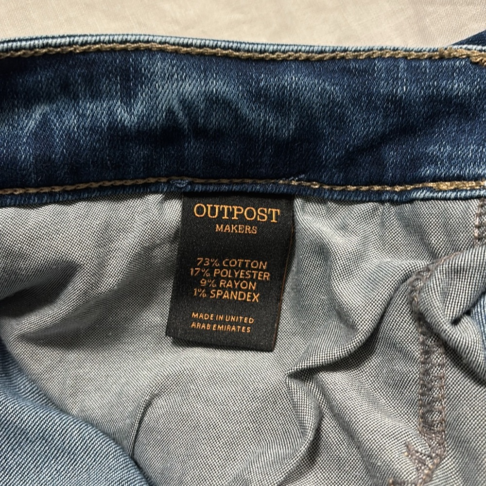 Outpost Makers Original Straight Jeans 36x32 - Picture 7 of 9